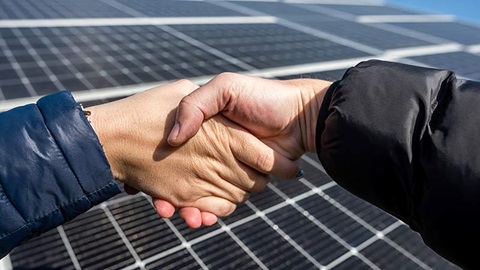 Le partage d'énergie est possible dans les 3 régions